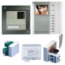 Interphone vidéo Filaire 1 habitation COMELIT Bravokit Vandalcom 8371