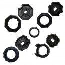 Kit universel d'adaptateurs - octogonal et ZF pour volet roulant EMATRONIC