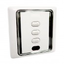 Interrupteur mural sans fil motorisations volets-roulants et stores Ematronic EM66