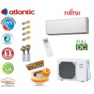 Climatisation Mono-split Design Réversible DC Inverter ATLANTIC Fujitsu - ASYG 9 LU 817109 + KIT LIAISON FRIGORFIQUE ref.03KPS1438M1