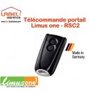 Télécommande portail Limus One - RSC2 - achat telecommande portail