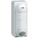 Détecteur de mouvement filaire réglable volumétrique 90° 12m intérieur extérieur spécial animaux HAGER - S138-22F