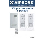 Interphone audio filaire 2 combinés main libre AIPHONE - DB2INT- 118724