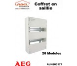 Coffret en saillie avec 26 modules - AEG