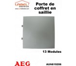 Porte pour coffret en saillie avec 13 modules - AEG
