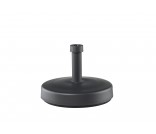 Pied de Parasol rond en résine Coloris Gris Anthracite - Dream Garden - DGSABLERON25GR