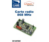 Carte radio embrochable CAME 001AF868