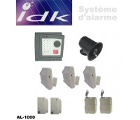 Système d'alarme sans fil IDK avec transmetteur téléphonique AL-1000