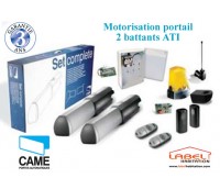 Motorisation portail 2 battants Kit - CAME-Ati U7084 
