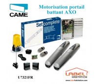 Motorisation portail 2 battants Kit CAME-AXO-U7321FR