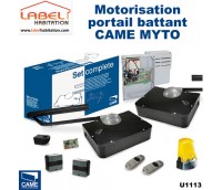 Motorisation portail 2 battants Kit CAME-Myto U1113