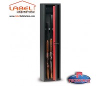 Armoire à fusils TECHNOMAX - TCH-4 - Serrure à clé