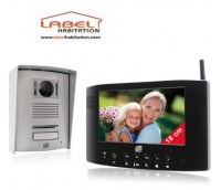 Visiophone sans fil Grand écran/Mémoire vidéo 300 m EXTEL - WEVA