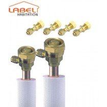 Liaison Flare préchargée 1/4 1/2 pour Climatisation CLIMFIX26