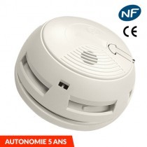 Détecteur Avertisseur de fumée 5 ans ABB - 191400 LabelHabitation