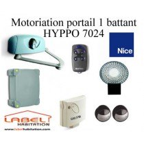 Motorisation portail 1 battant NICE - HYPPOKIT 7024