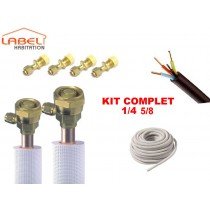 Kit d'installation complet pour climatiseur 1/4 5/8 - CLIMFIX3 (9 mètres) ref: 09KPS1458M1
