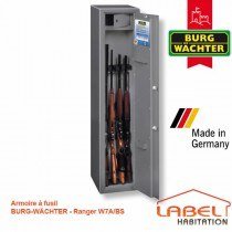 Armoire à fusil BURG-WÄCHTER - RangerW7A/BS - Serrure à Clé