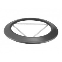 Rosace émaillée gris mat Ø 180 mm – Poujoulat – 58180070