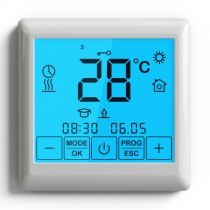 Thermostat électronique digital programmable tactile plancher chauffant EMATRONIC