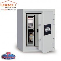 Coffre-fort ignifuge TECHNOMAX - 070-SDBK - Serrure à clé
