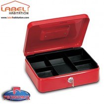 Caisse à monnaie serrure à clé TECHNOMAX - 76-2