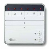 Émetteur radio mural pour stores et volets roulants NICE W6S