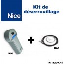 Déverrouillage extérieur NICE - KIT KIO KA1