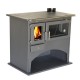 Cuisinière à bois BELLEZA - VIKI 13.5 KW surface de chauffe de 100m²
